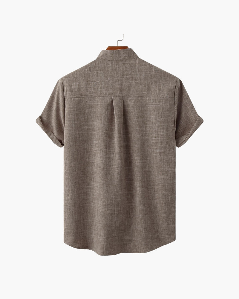 The Mark Polo with Mandarin Collar