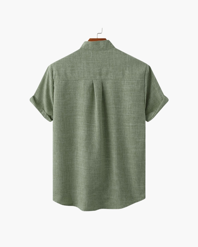 The Mark Polo with Mandarin Collar
