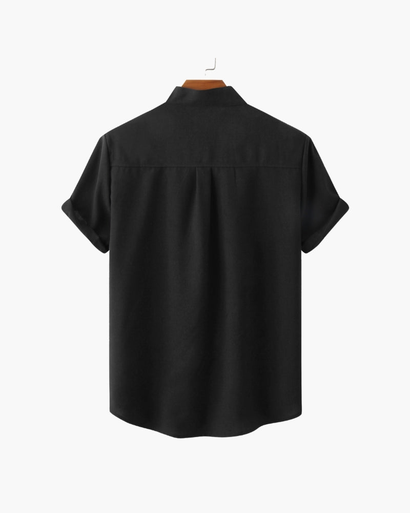 The Mark Polo with Mandarin Collar